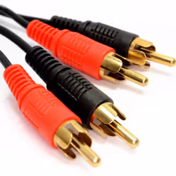 kenable 003000 audio cable 3 m 2 x RCA Black