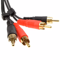 kenable 003000 audio cable 3 m 2 x RCA Black