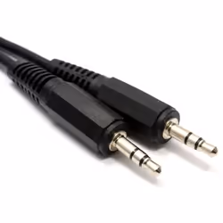 kenable 003027, 3.5mm, Male, 3.5mm, Male, 1.2 m, Black