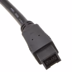 kenable 003092 FireWire cable 2 m 9-p Black