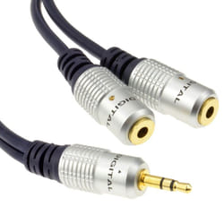 kenable 003101 audio splitter Blue