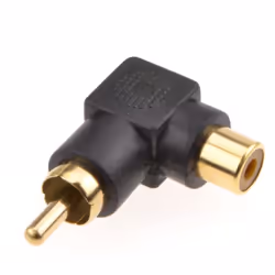 kenable 003122 cable gender changer RCA Black