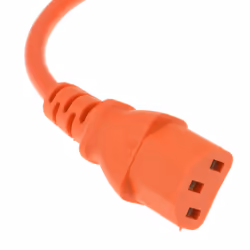 kenable 003179 power cable Orange 0.5 m C14 coupler C13 coupler