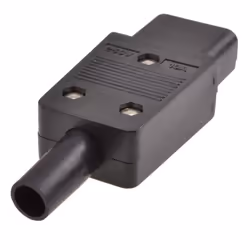 kenable 003226 electrical power plug C13 Black
