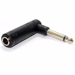 kenable 003258, 6.35mm, 6.35mm, Black