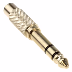kenable 003269 cable gender changer 6.35mm RCA Nickel