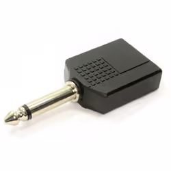 kenable 003272 cable gender changer 6.35mm 2 x 6.35mm Black