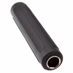 kenable 003289 cable gender changer 6.35mm Black