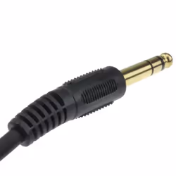kenable 003351 audio cable 2 m 6.35mm Black