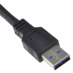kenable 003396 USB cable USB 3.2 Gen 1 (3.1 Gen 1) 1 m USB A USB B Black, Blue