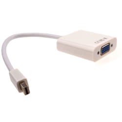 kenable Mini DisplayPort to VGA SVGA 15 pin HD15 Adapter for MacBooks