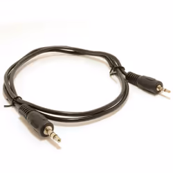 kenable 003529 audio cable 1 m 3.5mm 2.5mm Black