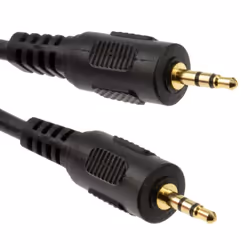 kenable 003533, 2.5mm, Male, 2.5mm, Male, 3 m, Black