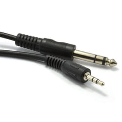 kenable 003602 audio cable 5 m 3.5mm 6.35mm Black