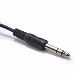 kenable 003602 audio cable 5 m 3.5mm 6.35mm Black