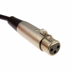 kenable 003609 audio cable 2 m 6.35mm XLR Black