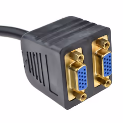 kenable 003635 VGA cable 0.2 m VGA (D-Sub) 2 x VGA (D-Sub) Black