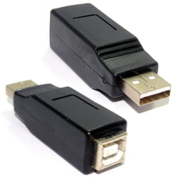 kenable USB Converter Printer Socket to Standard A Male USB Plug Adapter