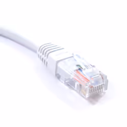 kenable White Network Ethernet RJ45 Cat5E CCA UTP PATCH 26AWG Cable Lead 15m