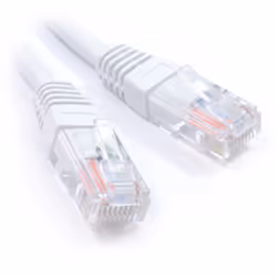 kenable White Network Ethernet RJ45 Cat5E CCA UTP PATCH 26AWG Cable Lead 15m