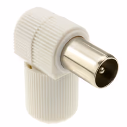 kenable 003813, RF, Male, 90°, White, 10 g, 1 pc(s)
