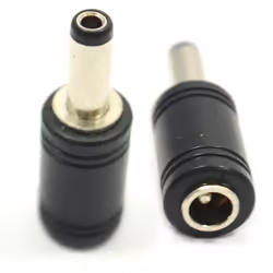 kenable 003824, DC 2.1mm, DC 2.5mm, Black