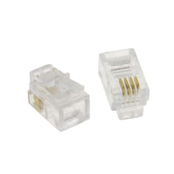 kenable 003920 wire connector RJ10 Transparent