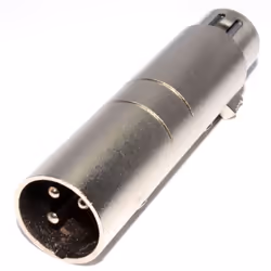 kenable 004038 cable gender changer XLR DMX Metallic