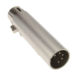 kenable 004039 cable gender changer DMX XLR Metallic