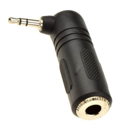 kenable 004047 cable gender changer 3.5mm 6.35mm Black