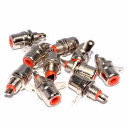 kenable 004050 wire connector RCA Metallic, Red