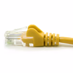 kenable Yellow Network Ethernet RJ45 Cat5E CCA UTP PATCH 26AWG Cable 50cm 0.5m