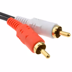 kenable 004064 audio cable 3 m 2 x RCA Black