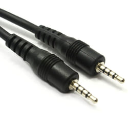 kenable 004164 audio cable 1.8 m 2.5mm Black