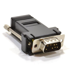kenable 004267 cable gender changer DB9 RJ45 Black