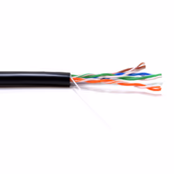 kenable External CAT5e CCA Outdoor Ethernet Network Cable Reel Solid UTP 305m