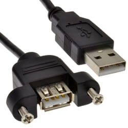 kenable 004321 USB cable USB 2.0 3 m USB A Black