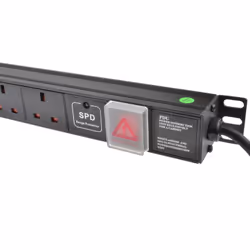 kenable 004387, 1U, Vertical, Black, 12 AC outlet(s), Type G, 1.75 m