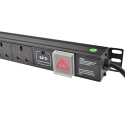 kenable 004387 power distribution unit (PDU) 12 AC outlet(s) 1U Black