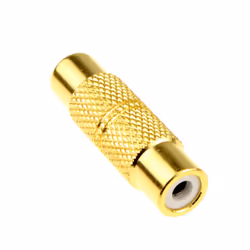 kenable High Quality Single Phono Socket Audio Video Coupler Adapter