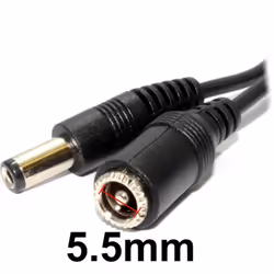 kenable 004426 power cable Black 5 m