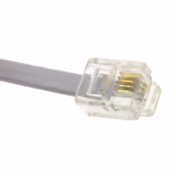 kenable 4 Wire BT Plug to RJ11 Crossover Telephone Cable  2m