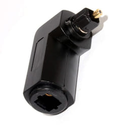 kenable 004504 cable gender changer TOSLink Black