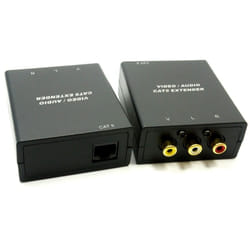 kenable 004513 AV extender AV transmitter & receiver Black
