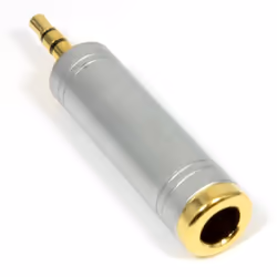 kenable 004515, 3.5mm, 6.35mm, Chrome