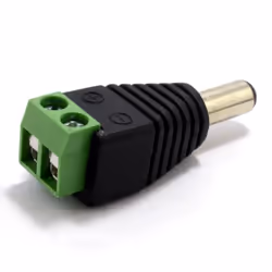 kenable 004528 cable gender changer DC 2.1mm Black