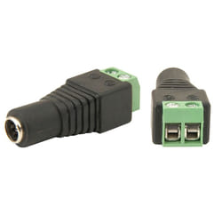 kenable 004529 cable gender changer DC 2.1mm Black