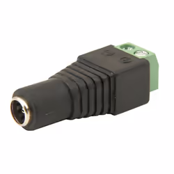 kenable 004529 cable gender changer DC 2.1mm Black