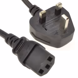 kenable 004533, 0.5 m, Power plug type G, IEC C13, 240 V, 5 A