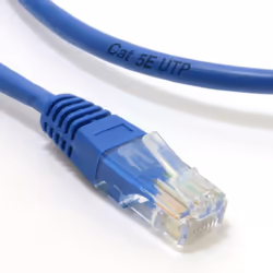 kenable Blue Network Ethernet RJ45 Cat5E CCA UTP PATCH 26AWG Cable 50cm 0.5m